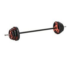Barra de Pesas Metal, PU, Arena SPORTNOW, deportes y ocio - pesas