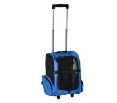 Transportín Carrito para Mascotas Tela Oxford, Acero, Aluminio