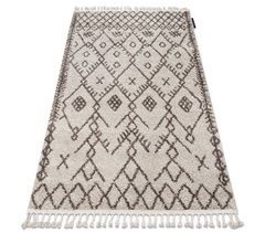 Alfombra BERBER TANGER B5940 Franjas Bereber Marroquí 140x190