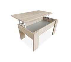 Mesa de Centro Elevable, Mesita de Salón o Comedor 90x50