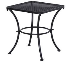 Mesa de Jardín Metal Outsunny 45x45