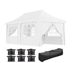 Carpa Plegable Acero, Tela Oxford Outsunny