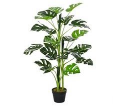Planta Monstera Artificial PE, PP, Cemento Outsunny