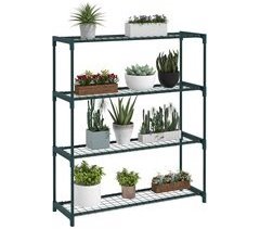 Estantería para Plantas Acero Outsunny