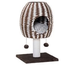 Árbol para Gatos Aglomerado de Madera, Papel, Franela de Algodón