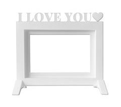 Marco de Fotos de Mesa o Pared / Modelo ''I love you''