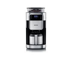 Cafetera con molinillo de goteo, jarra termo 1 L Severin KA 4814 - 1000 W