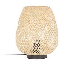 Beliani Lámpara de mesa BOMU