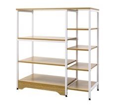 Estante de Cocina Melamina de Madera, Metal HOMCOM 90