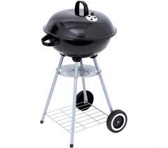 Barbacoa carbón portátil con dos parrillas Aktive