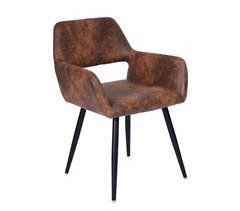 MEUBLES COSY Juego de 2 Sillas de Comedor Sillón Retro