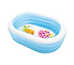 Piscina hinchable INTEX my sea friends 163x107x46 cm - 230 litros