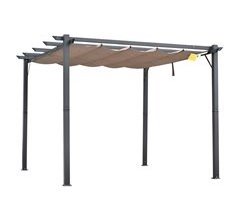 Pérgola poliéster y aluminio Outsunny 300x300