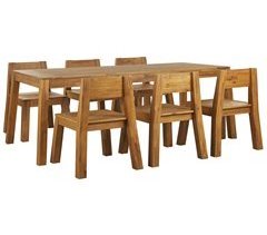 Beliani Conjunto de comedor LIVORNO