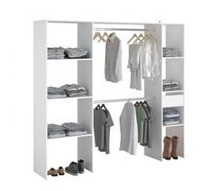 Vestidor Abierto Modular Custom Modulos B + C