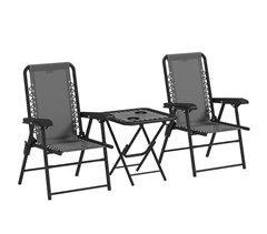 Muebles de Jardín Acero, Textilene Outsunny