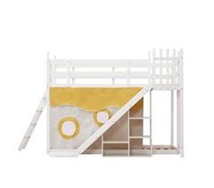 Litera infantil de madera maciza 139x264