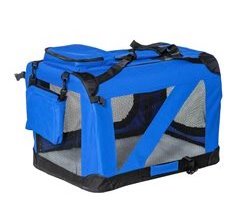 Transportin para Perros 600D Oxford y nylon de malla PawHut