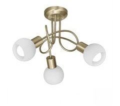 Lámpara De Techo Metal Serie Opal