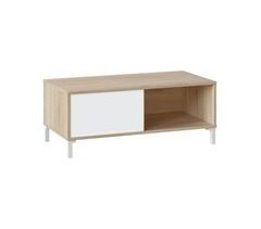 Mesa de café efecto madera 100x50