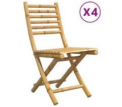 Juego de 4 Sillas de jardín - Silla de exterior