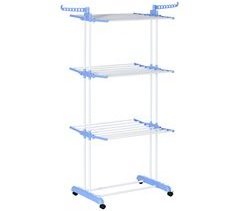 Tendedero de Ropa Acero HOMCOM, hogar - muebles de recibidor