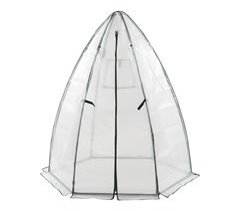 Invernadero de lámina exterior Hunze con cremallera acero