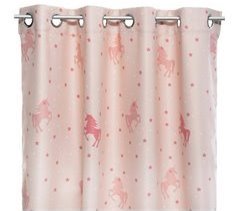 WELL HOME - Cortina opaca infantil "Unicornio"
