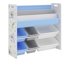 Estantería Infantil Rødøy con cajas - Motivo de koala