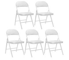 Pack 5 Sillas Plegables Acolchadas O91