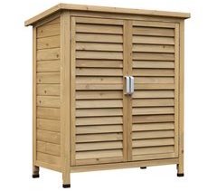 Caseta de Jardín Madera de Abeto Outsunny 87