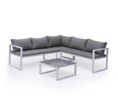 Conjunto de muebles de jardín modulares IBIZA de 4 plazas