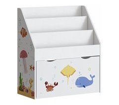 Estantería Infantil Aarnskona con cajón [en.casa]