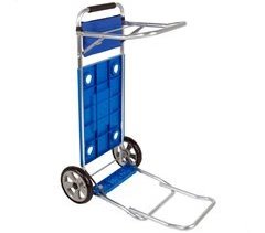Carro mesa playa plegable c/base extensible Aktive