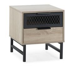 Mesita de noche Hera 1 puerta 1 cajón