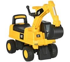 Excavadora para Niños PP, Metal HOMCOM