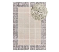 Alfombra geométrica con relieve FLORA - ATTICGO 80x150