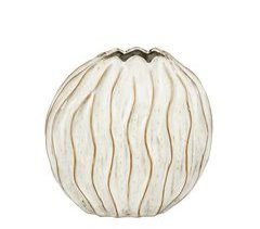 Jarrón de cerámica JOVI blanco 15,5x27cm marca MICA DECORATIONS