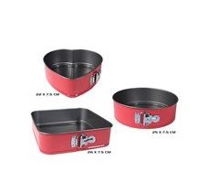 Set de 3 moldes para horno