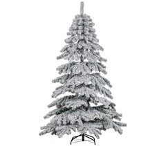 Árbol de Navidad Plástico, Metal HOMCOM, hogar - decoración
