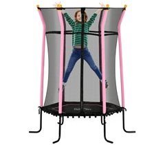Cama Elástica Infantil Acero, PP HOMCOM