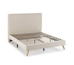Estructura de cama tapizada Niebla 140x190