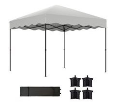 Carpa Plegable Metal, Tela Oxford Outsunny