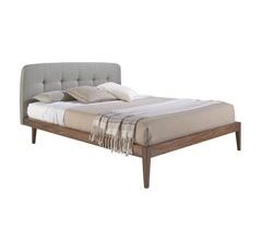 ANGEL CERDÁ Cama capitoné tela