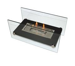 Chimenea de etanol de sobremesa en metal