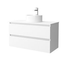 Mueble de baño Bequia | Lavabo sobre encimera 100