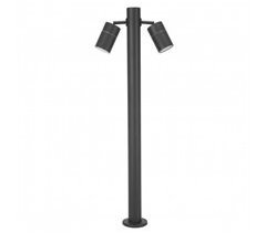 Forlight Pixa - Baliza de Jardín con 2 Focos Orientables GU10