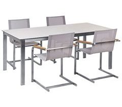 Beliani Conjunto de comedor COSOLETO