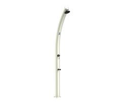 Ducha solar de aluminio azul para exteriores Sined DOCCIA EMI BLUE