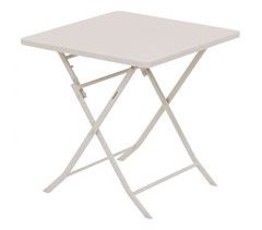 Mesa Exterior Plegable Gresboro 2 Plazas Jardín 70x70
